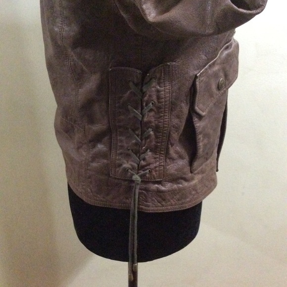 💗True Religion World Tour Rocker leather jacket💗 - Picture 10 of 16